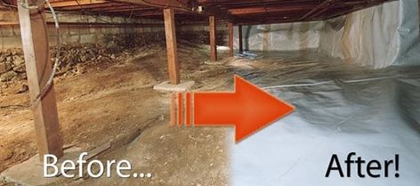 The solution is to encapsulate your crawl space. But what is crawl space encapsulation? Diy Crawlspace, French Drain Installation, Crawl Space Repair, Crawl Space Encapsulation, Crawl Space Foundation, Spray Insulation, Mold Removal, Swimming Pool House, Foundation Repair