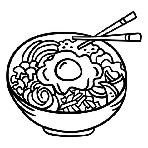 Korean bibimbap stroke #AD , #Korean, #stroke, #bibimbap Korean Colouring Pages, Bibimbap Drawing, Korean Food Drawing, Korea Doodle, Korean Coloring Pages, Korean Bibimbap, Food Doodles, Food Coloring Pages, Food Colouring