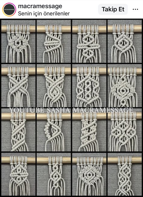 Macrame Tas, Frames Diy Crafts, Macrame Room, Macrame Designs, Knot Macrame, Macrame Inspiration, Makramee Diy, Macrame Lace, Macrame Knots Pattern