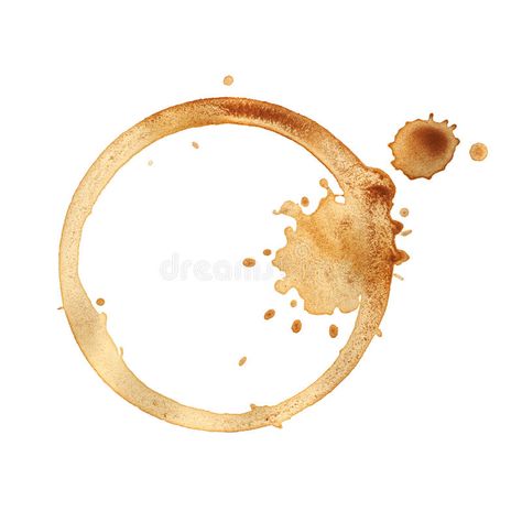 Coffee Ring, Coffee Watercolor, Coffee Stain, Watercolor Splatter, Coffee Tattoos, Art Sketches Doodles, Beautiful Logos Design, Trash Art, Coffee Painting