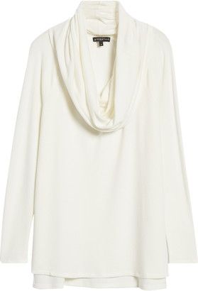 Gibson Cozy Convertible Neckline Tunic Cozy Cream Long Sleeve Poncho, White Moisture-wicking Long Sleeve Tops, Chestnut Boots, Cashmere Sweater With Drawstring Hood, Long Sleeve, Mini Baileys, Moisture-wicking Long Sleeve Fleece Tops, Drawstring Jacket, Ugg Classic Short, Ugg Mini