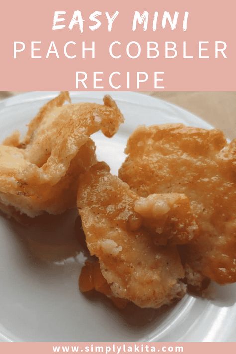 Peach Recipes Dessert, Individual Peach Cobbler, Mini Peach Cobbler, Peach Cobbler Ingredients, Peach Dessert Recipes, Peach Recipes, Simple Dessert, Keto Sweets, Peach Cobbler Recipe