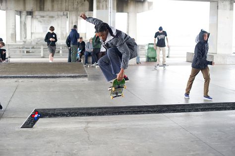 Beatrice Domond, Skateboard, Interview