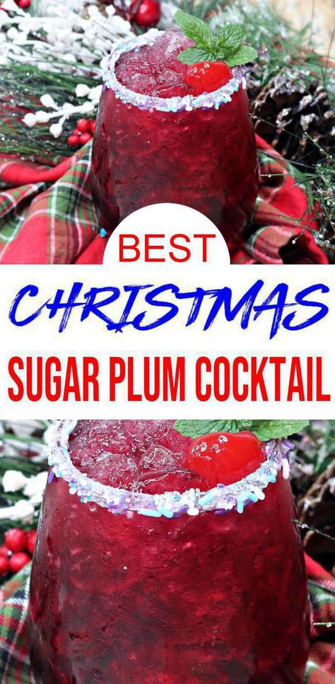 Check out this sugar plum cocktail. This is the perfect Christmas cocktail to make this Holiday. With a few ingredients you can mix up this alcohol drink. Vodka & fruit punch make for the best Christmas alcoholic drink recipe. Make for Christmas parties, happy hour or for friends. Homemade sugar plum Christmas cocktail will be your new favorite. Holiday punch recipe w/ vodka. Yummy Christmas cocktails w/ vodka. For more #alcohol drinks see KimspiredDIY #vodka #christmas Alcoholic Drink Recipe, Sugar Plum Christmas, Christmas Cocktails Vodka, Holiday Drinks Alcohol Christmas, Christmas Vodka, Plum Christmas, Christmas Cocktails Easy, Holiday Punch Recipe, Holiday Drinks Alcohol