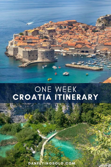 Tour idyllic islands and see the highlights of the Dalmatia Coast on this 7-day Croatia itinerary from Dubrovnik to Split. Croatia Itinerary, Croatia Travel Guide, Travel Croatia, Visit Croatia, Travel Photography Tips, Road Trip With Kids, Voyage Europe, Dubrovnik Croatia, Croatia Travel