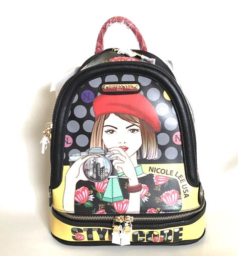 New! Nicole Lee backpack Nicole Lee, Fashion Backpack, Lunch Box, Backpacks