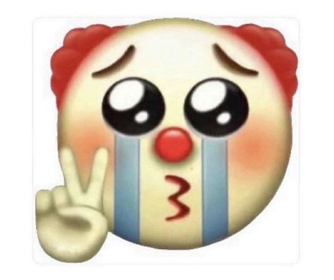 Memes Pictures Mood, Clown Meme, Emoji People, Imessage Sticker, Emoji Stickers Iphone, Emoji Drawings, Emoji Wallpaper Iphone, Emoji Design, Funny Emoji Faces