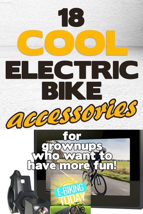 Rear camera bike accessory showing a man riding a bike Bike Accessories Gadgets, Bike Accessories Diy, Electric Bicycle Design, Bike Gadgets, Travel Exercise, Electric Bike Diy, Electric Bike Motor, Bike Hacks, Ebike Electric Bicycle