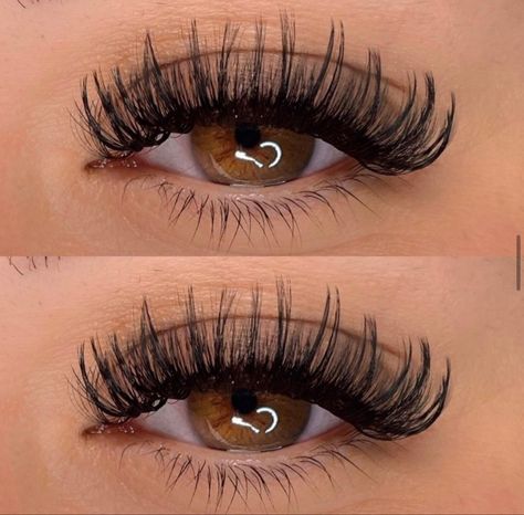 Wispy Doll Eye Lashes, Full Volume Eyelash Extensions, Eyelash Extensions Volume Whispy, Whispy Light Volume Lashes, Striplash Extensions, Doll Eye Lash Extensions D Curl, Eyelash Extensions Full Volume, Wispy Volume Lash Extensions Doll Eye, Wet Volume Lash Extensions