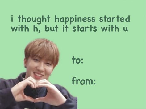 K Pop Valentines, Kpop Valentines Cards, K Pop Valentines Cards, Kpop Valentine Cards, Kpop Pick Up Lines, Kpop Valentines, Valentines Pick Up Lines, Weird Valentines Cards, Pop Valentines