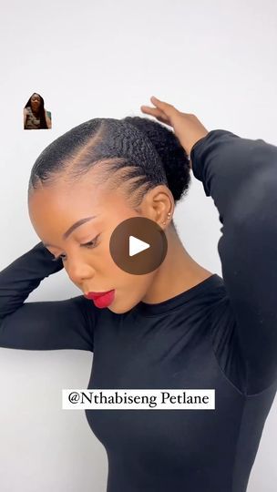 Styling Gel Hairstyles For Black Hair, Gel Hairstyles For Short Hair, Parking Gel Hair Styles For Ladies, Hair Gel Styles Hairstyles, Black Hair Pieces, Bun Look, Loc Hairstyles, Big Bun, Short Afro