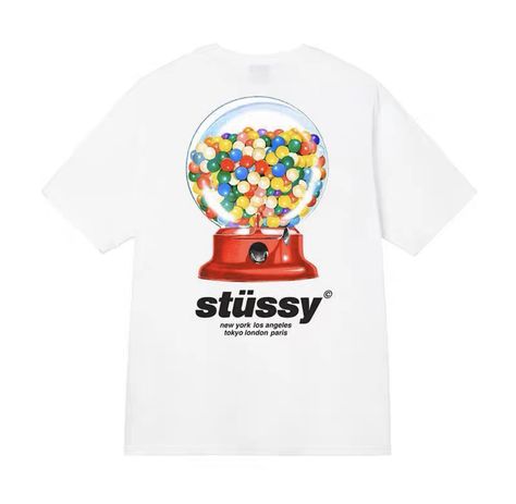 Stussy t shirt Stussy T Shirt, Cleaning Kit, Cool Tees, Printed Materials, Shirt Outfit, Letter Prints, Men Short Sleeve, Luxury Design, Fashion Branding