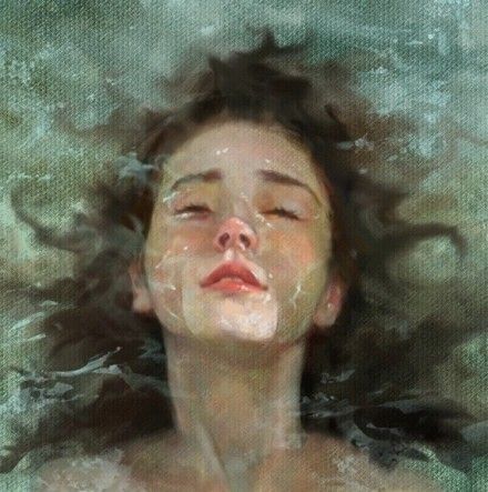 Underwater Underwater Drawing, Distortion Art, Underwater Portrait, Underwater Painting, Portraiture Painting, Underwater Art, Figurative Artwork, Expressive Art, Underwater Photography