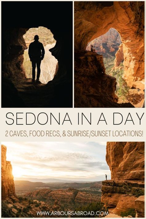 Not Your Average One Day in Sedona Itinerary | sunrise to sunset Sedona Landscape, Sedona Vortex, Visit Sedona, Wild Camp, Photography Advice, Holy Cross, Arizona Travel, Rock Formations, Gorgeous Sunset