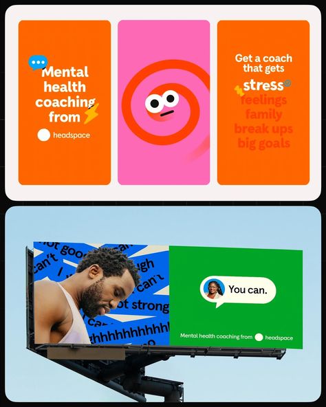 Since its launch more than ten years ago, Headspace has effectively diminished the stigma around mental health and boosted engagement through its friendly and accessible brand. The Headspace app has been downloaded by over 100 million people worldwide, achieving an NPS score of over 60. It has formed partnerships with renowned brands like Starbucks, Sesame Workshop, Netflix, Nike, and Star Wars. Additionally, 73% of the company’s enterprise clients identify the Headspace brand as a major fact... Headspace Branding, Mental Health Branding, Nps Score, Minimal Wallpapers, Headspace App, Sesame Workshop, Health Brand, Logotype Branding, Youth Services