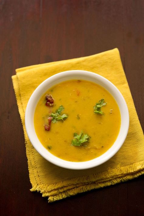 masoor dal or pink lentils - a simple yet tasty masoor dal recipe. this is an easy masoor dal recipe and good for everyday cooking.    masoor dal is another dal that is often made in indian homes. there are … Masoor Dal Recipe, Red Lentil Recipes, Dhal Recipe, Dal Fry, Red Lentils, Dal Recipe, Tasty Vegetarian Recipes, India Food, Lentil Recipes