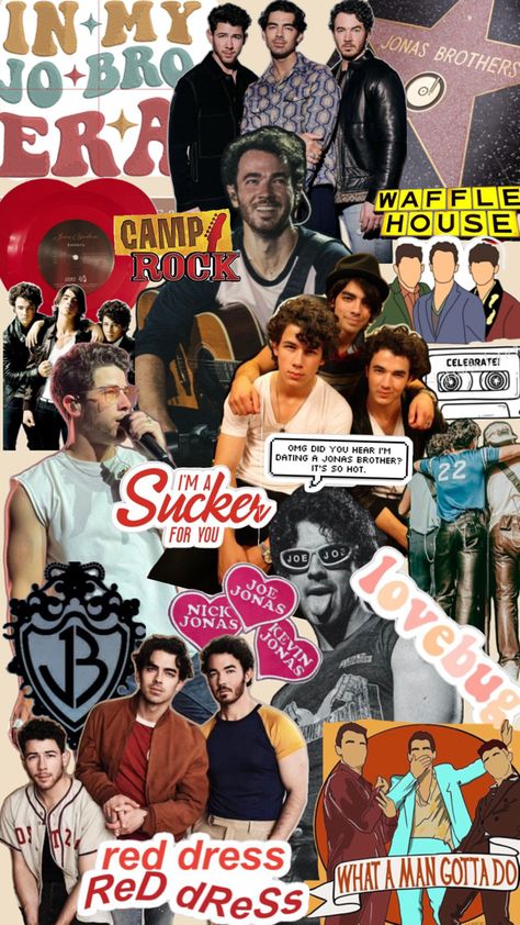 Jonas brothers Jonas Brothers Collage, Jonas Brothers Aesthetic Wallpaper, Jonas Brothers Aesthetic, Jonas Brothers Wallpaper, Brothers Outfits, Jonas Brothers Concert Outfit, The Jonas Brothers, Gma Network, Jonas Brother