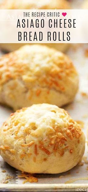 Asiago Cheese Bread, Cheese Bread Rolls, Appetizer Dinner, Easy Dough, Cheese Rolls, Bread Rolls Recipe, The Recipe Critic, Recipe Critic, Baking Bread Recipes