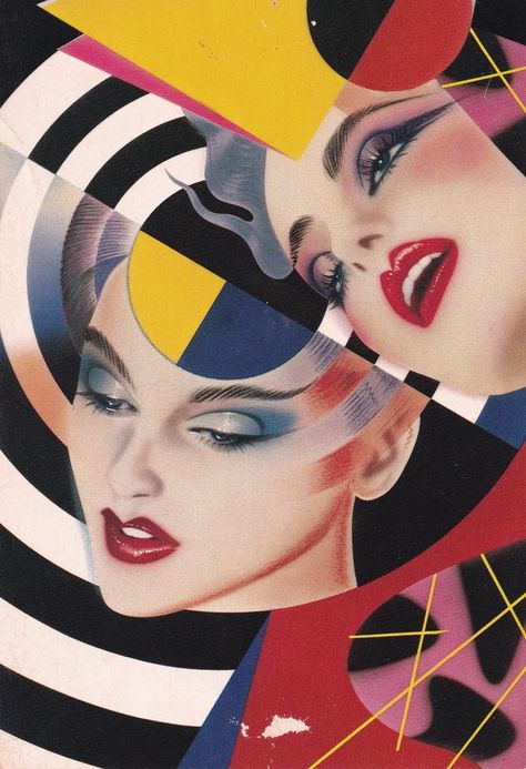 . Pater Sato, 1980s Art, Drag Make-up, New Retro Wave, Airbrush Art, Retro Futurism, Dieselpunk, Pics Art, Retro Art