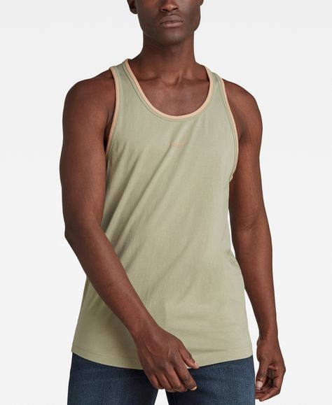 in stock G Star Raw, Cotton Fiber, Contrasting Colors, Lashes, Pick Up, In Store, Buy Online, Tank Top, Mens Outfits