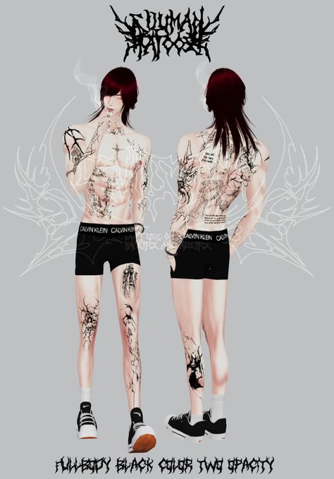 keep your head up!! Keep Your Head Up Tattoo, Goth Male, Sims 4 Stories, Sims 4 Tattoos, The Sims 4 Skin, Sims 4 Anime, Sims 4 Game Mods, Sims 4 Cc Skin, Sims 4 Cc Folder