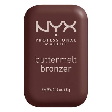 NYX Professional Makeup Buttermelt Bronzer - Butta Than U - 0.17oz Bronzer Makeup Products, Dream Makeup Products, Brown Wishlist, Nyx Makeup Products, Nyx Bronzer, Physicians Formula Butter Bronzer, Makeup Materials, Too Faced Bronzer, Nyx Makeup