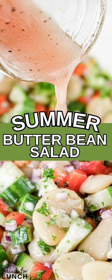 Summer Butter Bean Salad: A Refreshing Delight for Sunny Days Butter Beans Salad, Butter Beans Salad Recipe, Butter Bean Salad Recipes, Butterbean Salad Recipe, Butter Beans And Shrimp, Butter Bean Salad, Butter Bean Kale Salad, White Bean Summer Salad, Summer Bean Salad