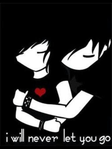 I'll never let you go Emo Boy Pfp, Emo Couples, Emo Love, Romantic Wallpaper, Goth Scene, Love Rain, Memorable Quotes, Diy Cross Stitch, Anime Wolf