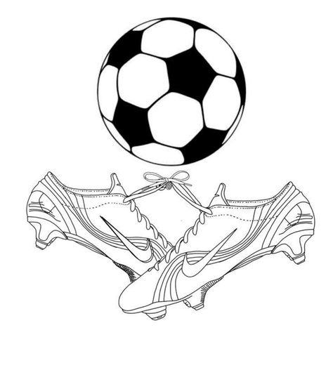 Soccer Tattoos, Soccer Drawing, Football Tattoo, Football Coloring Pages, Sketch Style Tattoos, Tattoo Posters, Kids Coloring Book, Tattoo Design Book, Band Tattoo