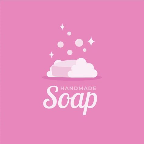 Soap Logo, Soap Advertisement, Free Logo Templates, Handmade Soaps, Handmade Soap, Vector Photo, Logo Templates, Vector Logo, High Quality Images