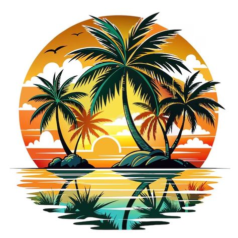 Digital Dream Weaver Author Portfolio | Freepik Jiji Background, Beach Sublimation, Adobe Color, Up Pixar, Circular Art, Mandala Wallpaper, Palm Tree Silhouette, Dream Weaver, Anatomy Sketches