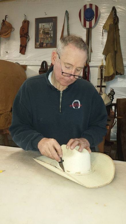 Step 1 Cut off the Brim Western Helmet, Horseback Riding Helmets, Horse Projects, Cowboys Helmet, Horse Riding Helmets, Horse Back Riding, Cowgirl Look, Equestrian Helmet, Hat Bands