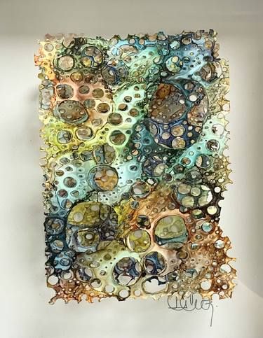 Luz Angela Cruz Artworks | Saatchi Art Yupo Paper Alcohol, Yupo Paper Art, Mosaic Garden Art, Alcohol Ink Crafts, Yupo Paper, Soyut Sanat Tabloları, Alcohol Ink Painting, Alcohol Ink Art, Alcohol Inks