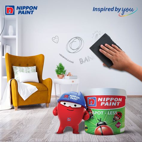 Nippon Paint, Paint Stain, Repellent, The Wall, The House, Stain, Technology, Paint, Wall