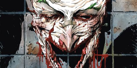 In the latest Comic Book Legends Revealed, discover the strange story of how Joker ended up losing his face at the start of the New 52! Art Du Joker, Return Of The Joker, Joker Comic, Der Joker, Joker Face, Face Cut, Dc Villains, Arte Dc Comics, Joker Art