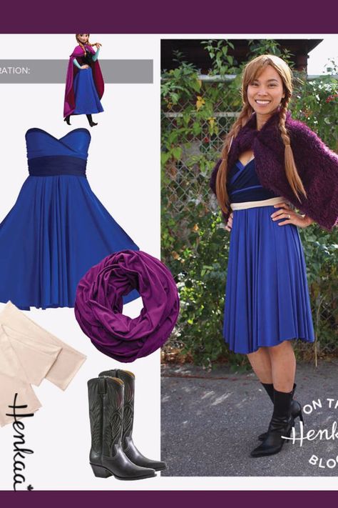 Do you like Frozen and Disney princesses? Check out this homemade halloween costume perfect for a simple halloween costume. Transform into Anna Costume for Anna from Frozen! Click here to see more Halloween Costume Ideas and Halloween Adult Ideas. Anna Halloween Costume, Adult Anna Costume, Frozen Halloween Costumes, Adult Princess Costume, Diy Adult Halloween Costumes, Princess Anna Costume, Anna Frozen Costume, Simple Halloween Costume, Frozen Halloween