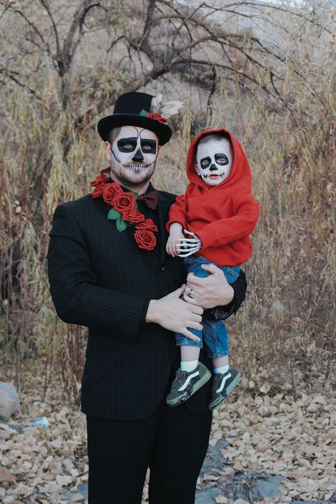 Costume Halloween Uomo, Day Of The Dead Outfit, Day Of The Dead Makeup, Dead Costume, Day Of The Dead Party, Dead Makeup, Men's Day, Family Costumes, Halloween Looks