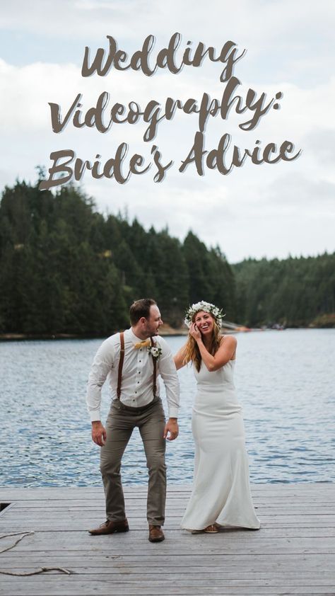 I thought it would be helpful for all you future brides and grooms to hear directly from another bride what it was like getting married on vancouver Island and having a Wedding Videographer capture her wedding day on film. Here is all her advice, her experience with a Wedding Videographer, and the things she loved about her wedding day! Wedding Videographer Must Have Shots, Wedding Videography Shot List, Wedding Videographer Checklist, Wedding Videography Checklist, Wedding Videography Ideas, Wedding Videography Videos, Videography Ideas, Campbell River Bc, Videographer Wedding