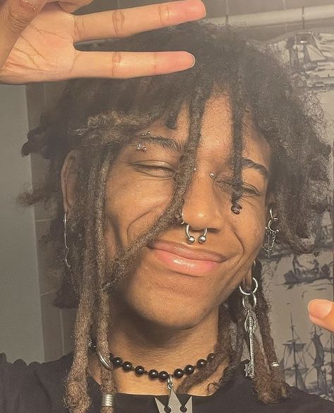 Black Male Faceclaims, Black Hair Boy Face Claim, Alt Dreadhead, Hand Through Hair Pose, Dreds Hairstyles Dreadlocks Men, Gender Neutral Face Claim, Alt Face Claim, Black Men Face Claims, Male Face Claims Black Hair