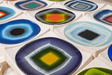 Bullseye Glass, Class Ideas, Under Pressure, Fused Glass, More Information, Glass Art, Bts, Square, Glass