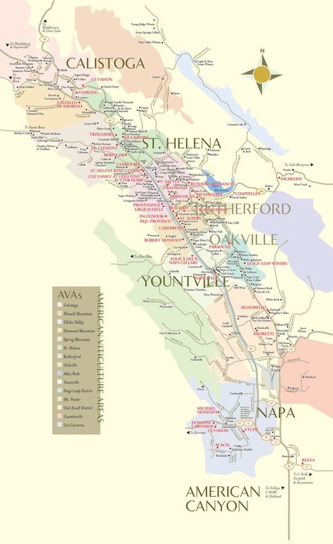 Our Napa Valley winery map is an essential tool for planning your Napa Valley vacation. Find more info at www.VisitNapaValley.com #VisitNapaValley Napa Valley Vacation, Napa Valley Winery, Napa Valley Wine Train, Napa Valley Trip, Napa Trip, Napa Wineries, Napa Valley Wineries, Wine Map, Best Weekend Getaways