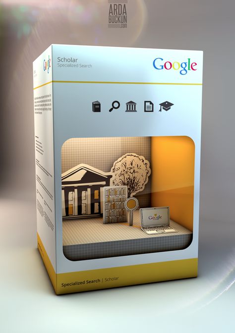 Google Packaging Concept by Arda Buckun, via Behance Creative Sandwich Packaging Ideas, Big Packaging Design, Unique Pr Package, Unique Packaging Design Boxes, Toy Packaging Design Boxes, Creative Packaging Design Boxes Ideas, Figurine Packaging, Toy Box Packaging, Kit Box Design