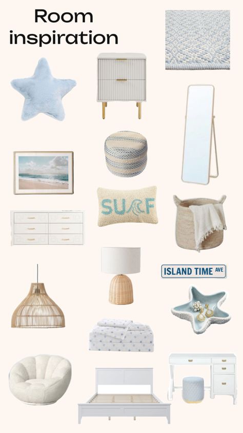 Coastal Room Decor, Ocean Room Decor, Beach Room Decor, Beachy Room Decor, Ocean Room, Coastal Room, Beachy Room, Beach Room, New Room Ideas