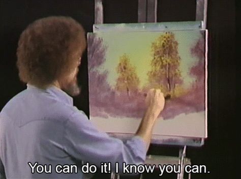 [Image - 343099] | Bob Ross | Know Your Meme Bob Ross Quotes, Fine Arts Major, Bob Ross Art, Bob Wedding Hairstyles, Angled Bob Haircuts, Happy Accidents, Tree Of Life Painting, Bob Ross Paintings, Art Major