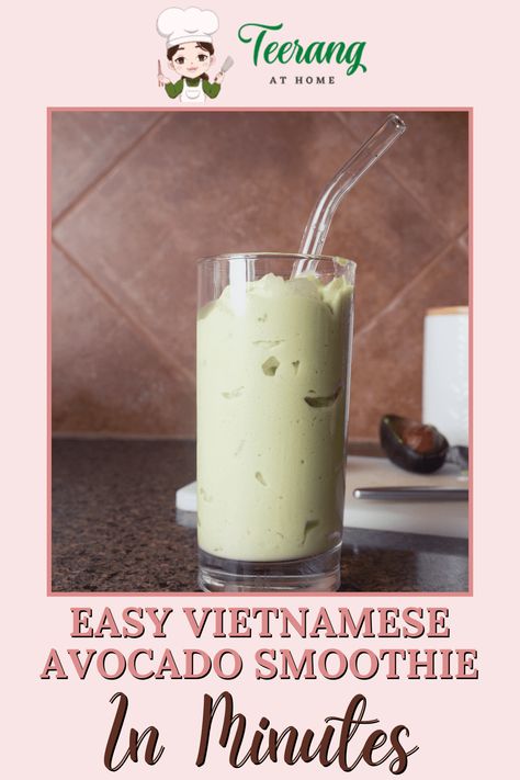 Vietnamese Avocado Smoothie, Condensed Milk Uses, Avocado Drink, Milk Smoothie Recipes, Easy Vietnamese Recipes, Alternative Sweeteners, Sweet Smoothies, Ice Cream Set, Milk Smoothie