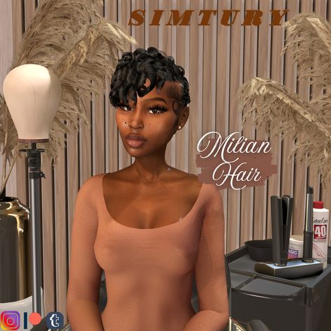 Content Creator | ts4 Ts4 Female Hair, Sims 4 Black Hair Cc, Urban Sims 4 Cc, Black Sims 4 Cc, Paris Hairstyles, Urban Sims 4, Sims 4 Store, Sims 4 2023, Sims 4 Cas Background