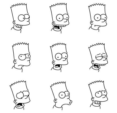 Bart Drawings, Small Doodle Art, The Simpsons Drawings, Book Nail Art, Friday The 13th Tattoo, Simpsons Tattoo, Nightmare Before Christmas Drawings, Simpsons Drawings, Flash Tattoo Designs