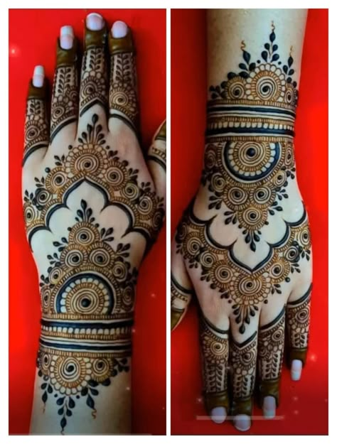 Mahendiii Design Back Hand, Trendy Mehandi Designs Hands, Back Hand Mahendiii Design, Easy Mahendiii Design, Mendhi Designs Backhand, Back Mehendi Designs For Hands, Easy Bridal Mehendi Designs, Mahendiii Design Simple, Trendy Mehndi Designs Back Hand