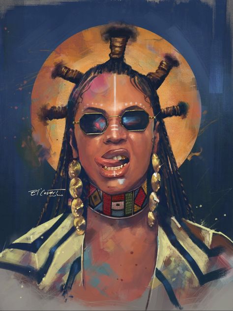 Beyonce Black Is King, Beyonce Drawing, Album Illustration, Beyonce Art, Quotes Queen, Black Is King, May The Fourth Be With You, May The Fourth, Instagram Queen