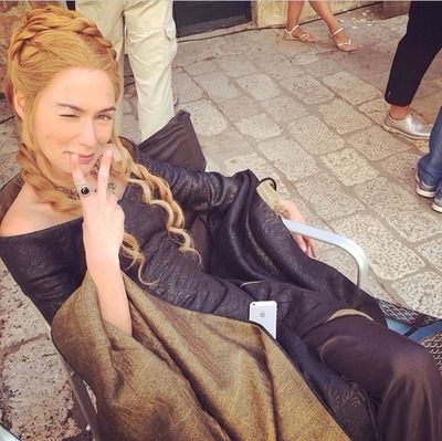 Hosted by imgur.com Lena Headey, Game Of Thrones, Behind The Scenes